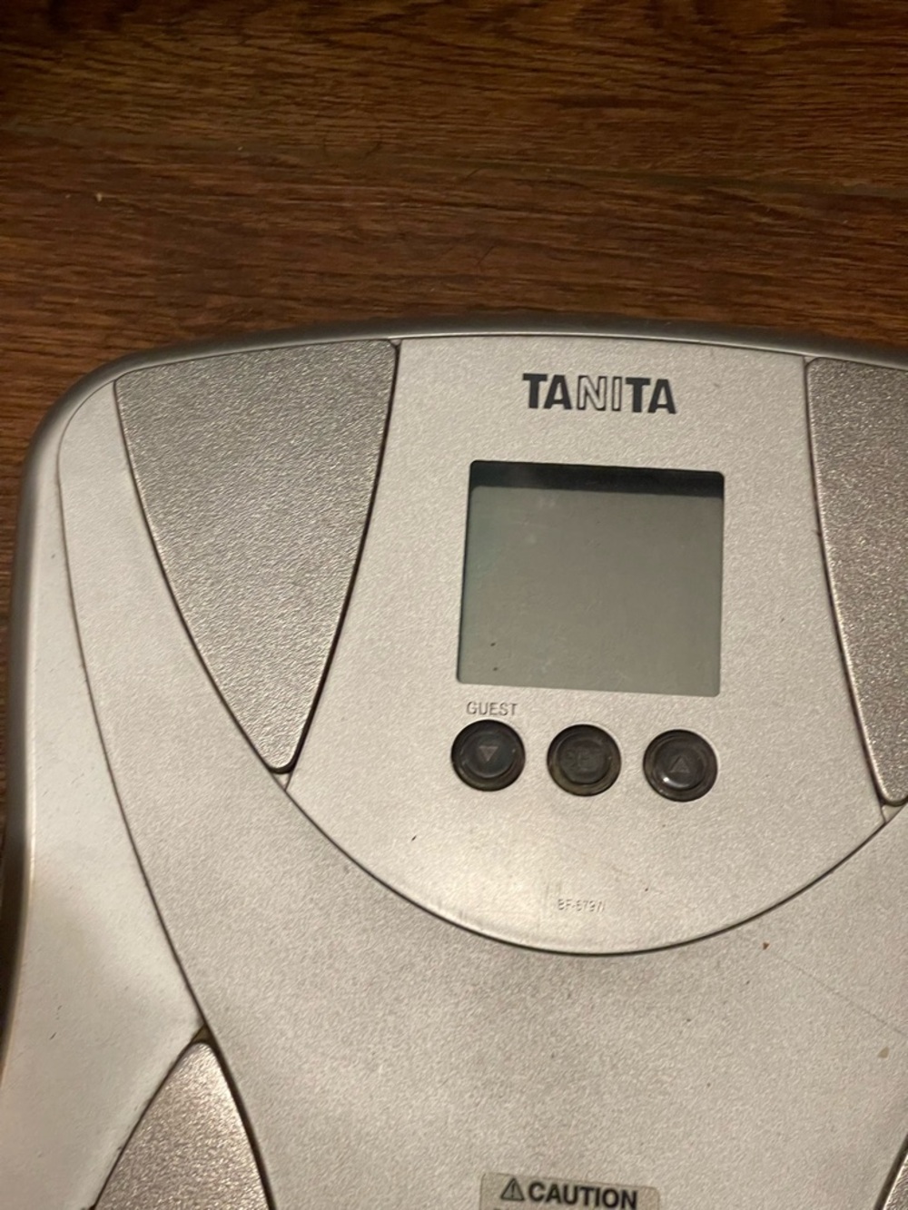 Tanita Silver Digital Body Composition Scale preowned - Picture 4 of 7